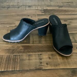 Sorel Nadia Mule/Clog 7 Black